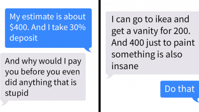 Photo of Karen Loses It When Furniture Restorer Doesn’t Work For Less Money And This Angers Her