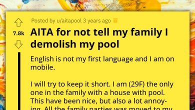 Photo of Lady Becomes A Go-To Nanny Because She Has A Pool, Decides To Demolish It And Family Gets Riled Up