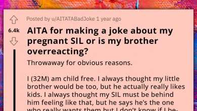 Photo of Child-Free Man Believes Calling Pregnant Sister-In-Law ‘Broodmare’ Is Innocent Joke, Can’t Understand Why His Family ‘Overreacted’