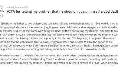 Photo of This Father Of 2 Tired Of Being A Dad And Is Offended By His Brother Referring To Himself As A Dog Dad