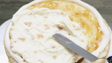 Photo of PEACHES AND CREAM LAYER CAKE