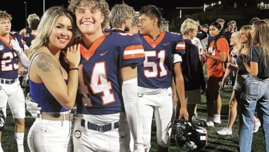 Photo of Utah Mother Defends Intimate Hug With 16-Year-Old Son After High School Football Game