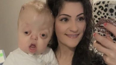 Photo of When she uploads new baby photos to social media, people beg her to stop.