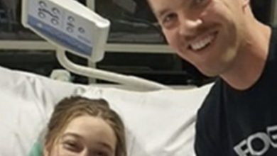 Photo of Couple met online – their fourth date happened as she gave birth to her child