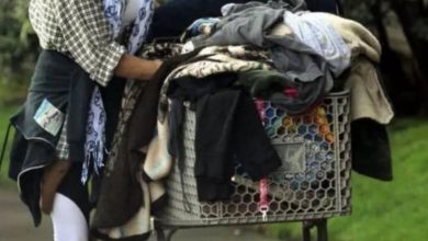 Photo of She ended up living on the street and searching the garbage to survive