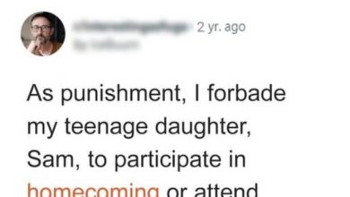 Photo of Caring Father Makes Daughter Miss Homecoming, Senior Prom & Delete All Her Social Media as Punishment
