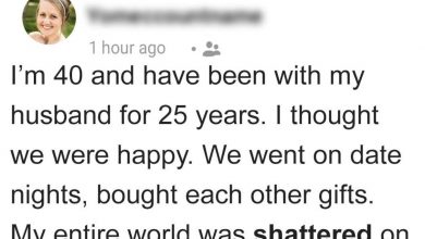 Photo of A 40-year-old woman experienced betrayal and heartbreak when she caught her husband…