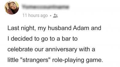 Photo of Our Anniversary Role-Playing Game in the Bar Turned into a Scene of Betrayal and Exposure