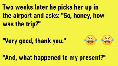 Photo of A Woman Brings An Indecent Surprise To Her Husband From Italy