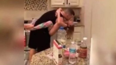 Photo of She thought her husband and daughter were cooking. When she returned to the kitchen, she saw it and…