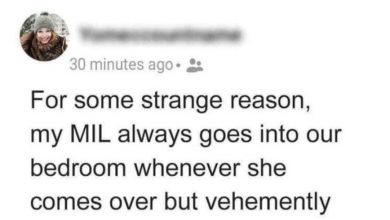 Photo of My mother-in-law tried snooping in my bedroom only to end up screaming and feeling humiliated