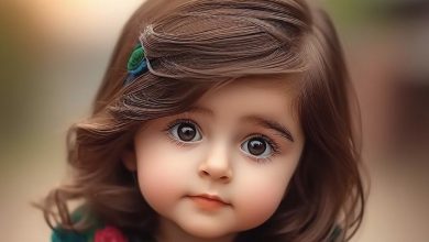 Photo of The Internet Community Captivated by the Enchanting Big Round Eyes of a Little Girl