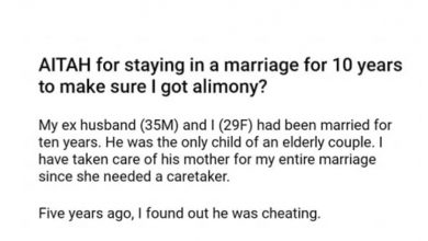 Photo of AITAH For Staying In A Marriage For 10 Years To Make Sure I Got Alimony