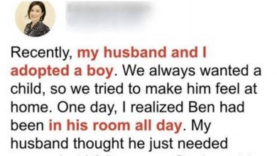 Photo of Pair Adopts a 6-year-old Boy, Finds Him Nursing a Strange Baby in His Room the Next Day
