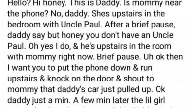 Photo of Hello. Hi Honey. This is daddy. Is Mommy near the phone?”