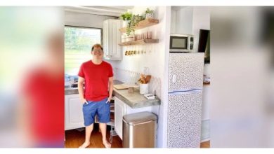 Photo of Sister builds a cottage for her brother with autism in her backyard and makes him the happiest in the world