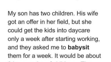 Photo of My DIL Wants Me to Babysit Her Kids 9 Hours a Day for a Week & Sets Lists of Conditions