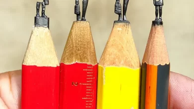Photo of Impressive Pencil Carving Art by Daya Micro Art