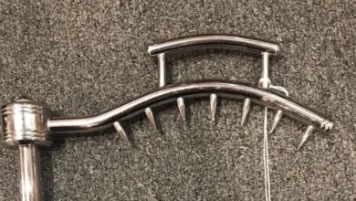 Photo of Metal spiked thing at antique store in MD. Even they didn’t know what it was
