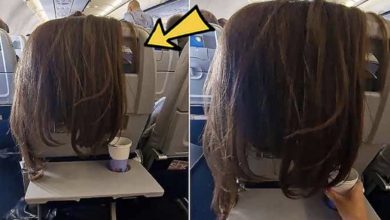 Photo of Arrogant Girl Has Hair Draping Over Seat – Then The Person Behind Her Makes Her Regret