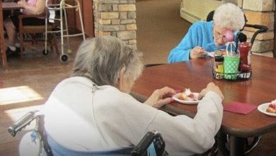 Photo of Man Puts Mom in Nursing Home and Never Visits Her