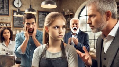 Photo of Cafe Manager Berates Teen Worker, Oblivious Her Father Is in the Queue