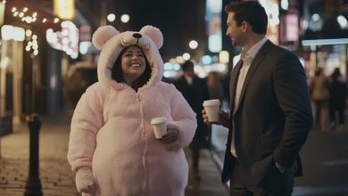 Photo of Every Saturday, I spent my shift dressed as a bear mascot—until the day my boss unintentionally asked me out on a date