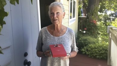 Photo of Nearly 48 years after our last encounter, my high school girlfriend arrived at my home clutching an old red box