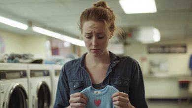 Photo of Twenty years after my mom disappeared, I stumbled upon my childhood sweater—complete with her embroidered details—in a laundromat