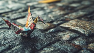 Photo of A paper crane found on the street unveiled the truth behind my father’s disappearance