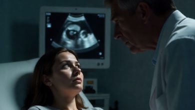 Photo of The doctor froze at my final checkup. “Stay away from your husband,” he said. After that day, I never returned home.