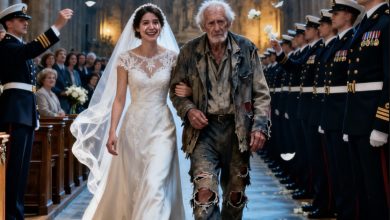 Photo of At My Wedding, People Questioned Why I Invited a Homeless Man — Moments Later, 12 Marines Revealed the Truth