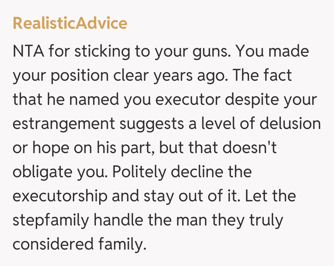 Comentariu de la RealisticAdvice