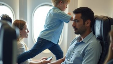 Photo of “The Seat-Kicking Wouldn’t End… Until This Passenger Found a Brilliant Way to Restore Peace”