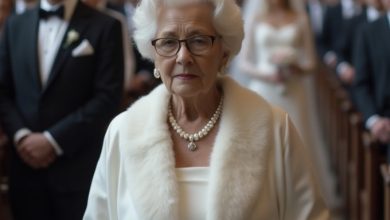 Photo of At Her Grandson’s Wedding, She Revealed the Truth That Left Everyone Speechless