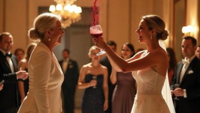 Photo of A Bride Tossed Wine at Me During Her Reception — She Didn’t Know I Was a Forensic Accountant Who Would Ruin Her Father’s Fortune