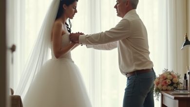 Photo of “He Crashed Our Wedding, Pale and Shaking, and Whispered ‘She’s Here.’ Seconds Later, I Realized He’d Just Saved Our Lives”