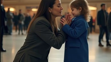 Photo of “She Missed Her Train and Met a Little Girl with Gray Eyes — The Words That Child Spoke Set Off a Miracle Years in the Making”