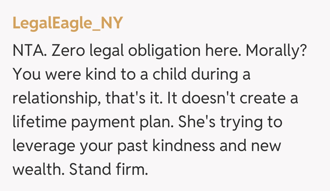 Comentariu de la LegalEagle_NY