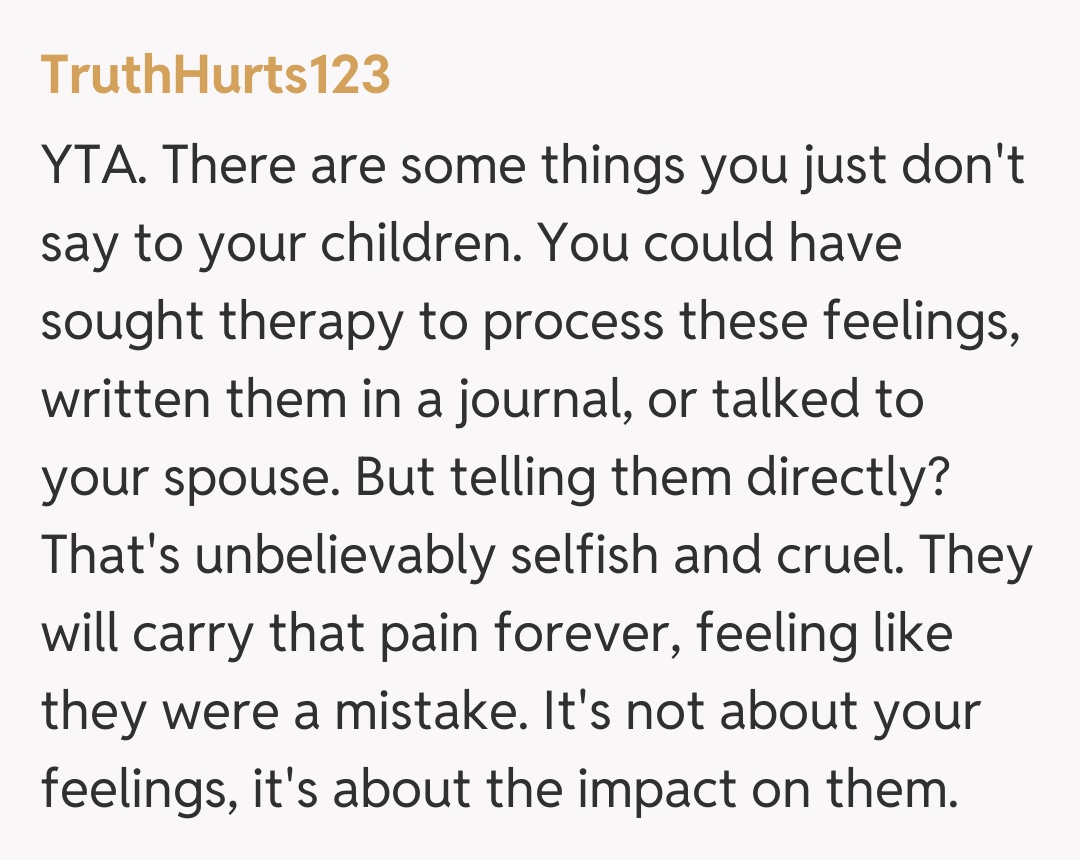 Comentariu de la TruthHurts123