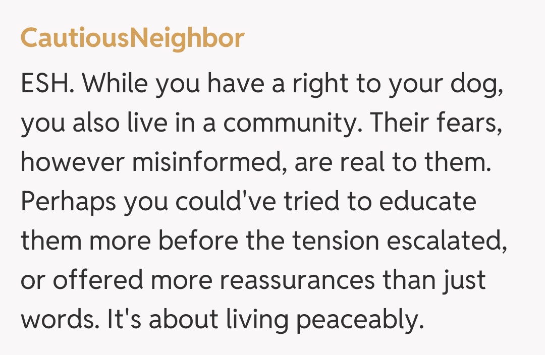 Comentariu de la CautiousNeighbor