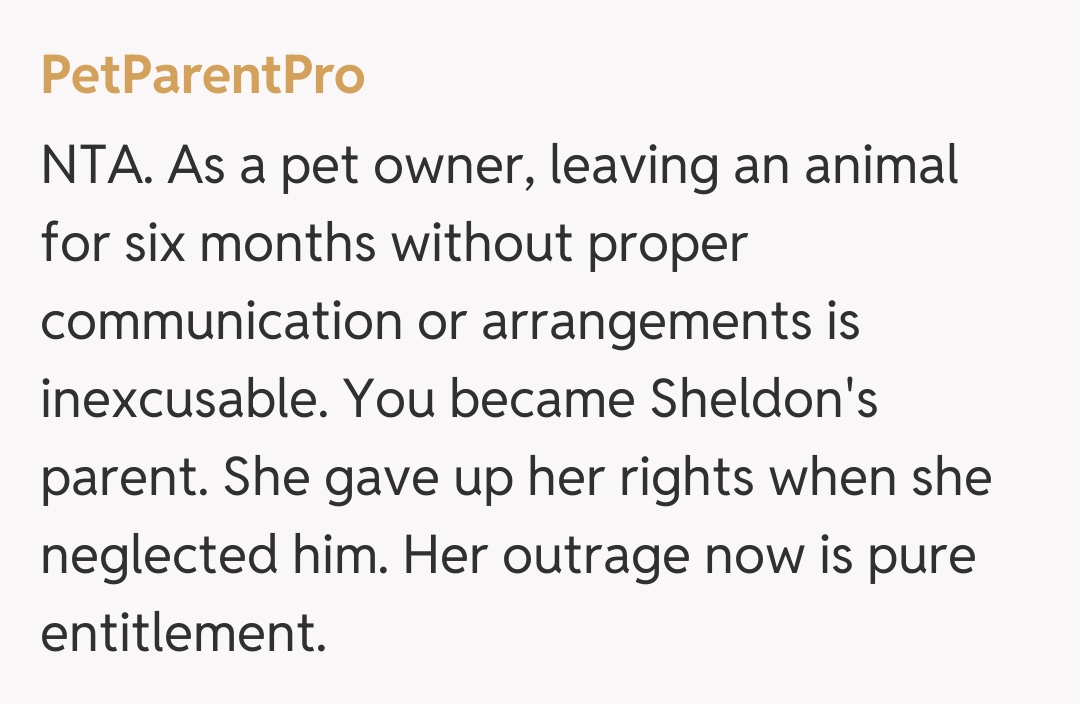 Comentariu de la PetParentPro