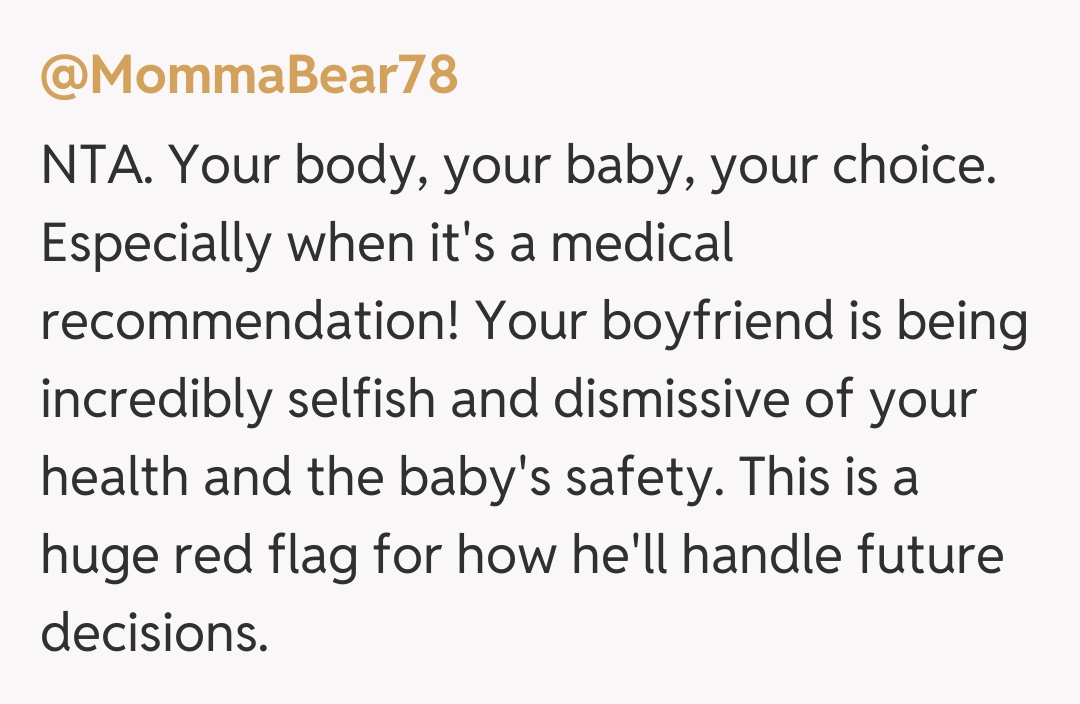 Comentariu de la @MommaBear78
