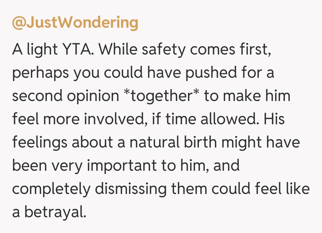 Comentariu de la @JustWondering