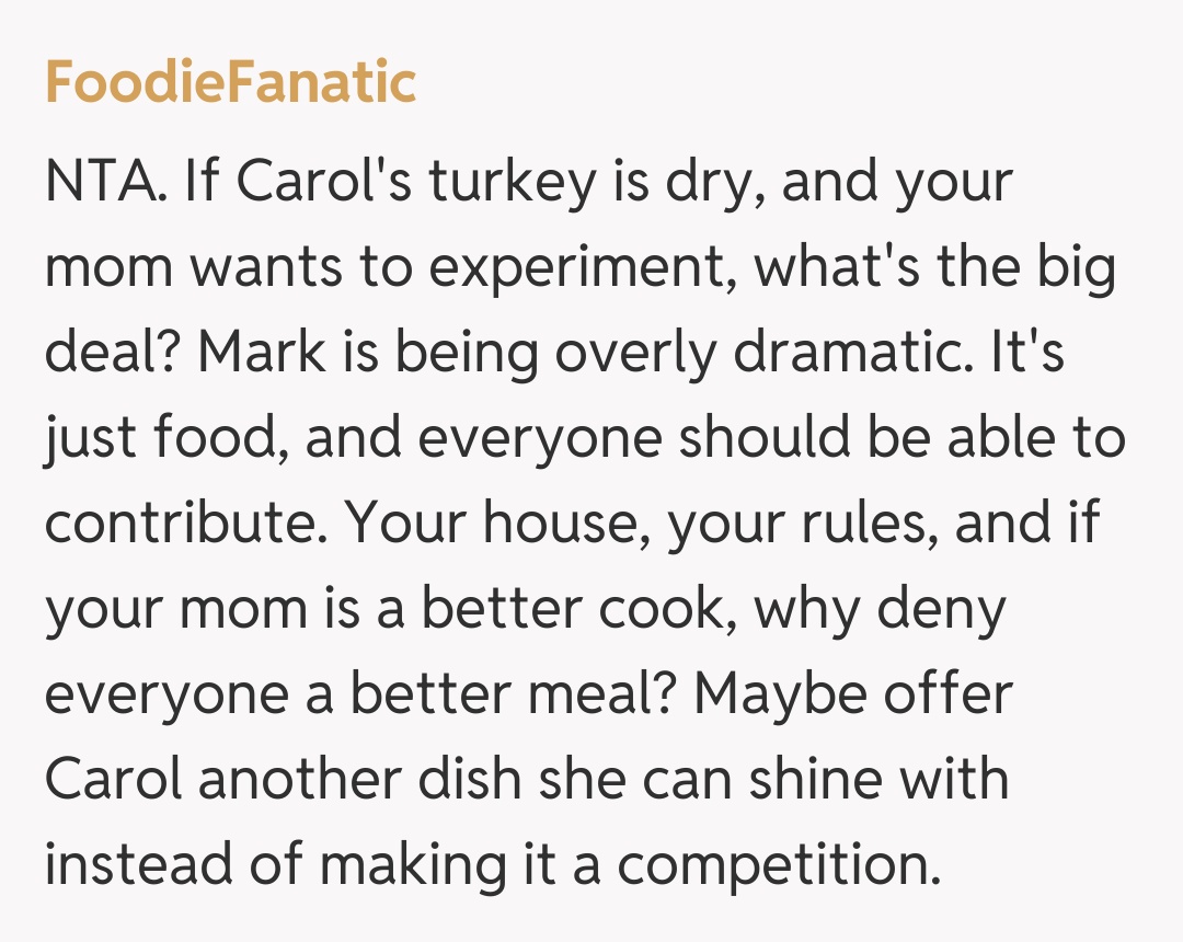 Comentariu de la FoodieFanatic