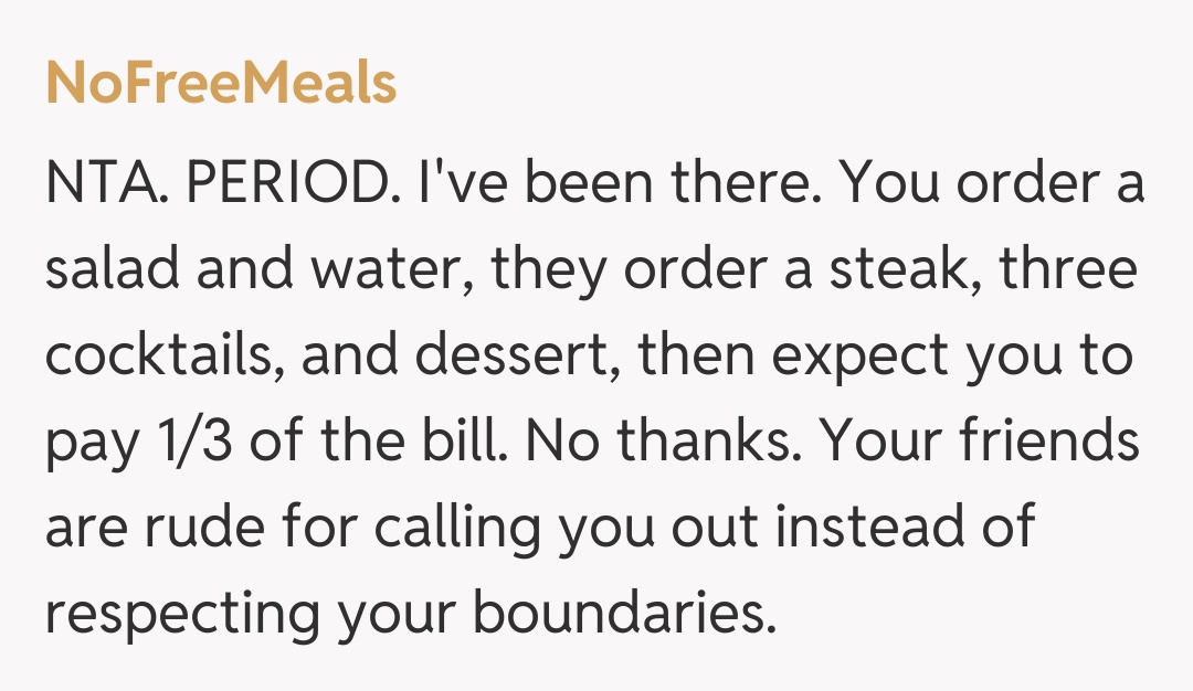 Comentariu de la NoFreeMeals