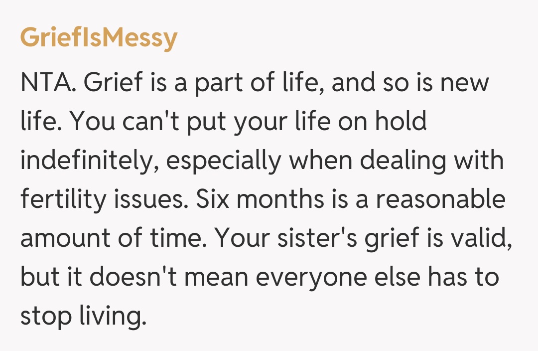 Comentariu de la GriefIsMessy