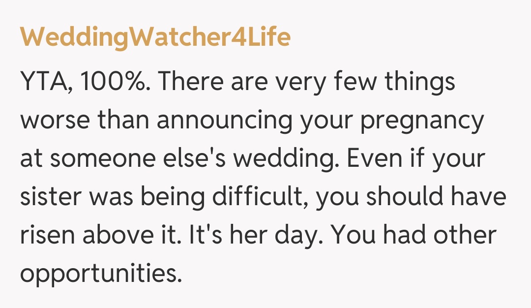 Comentariu de la WeddingWatcher4Life