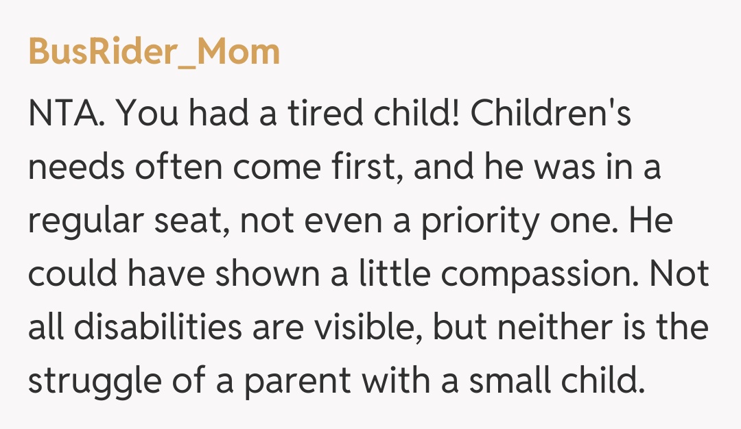 Comentariu de la BusRider_Mom