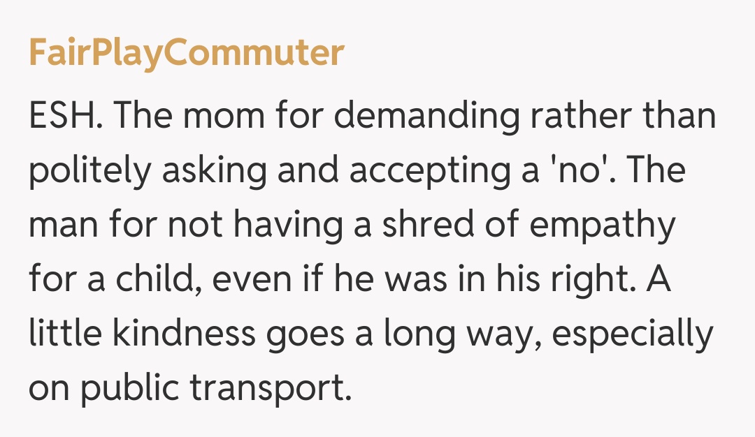 Comentariu de la FairPlayCommuter